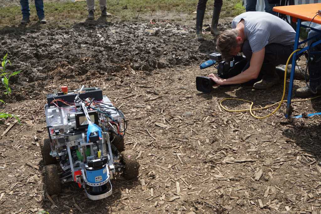 von Beteigeuze macht eine Kameramann eine Nahaufnahme