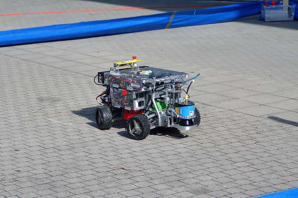 Beteigeuze am fahren auf Pflastersteinen