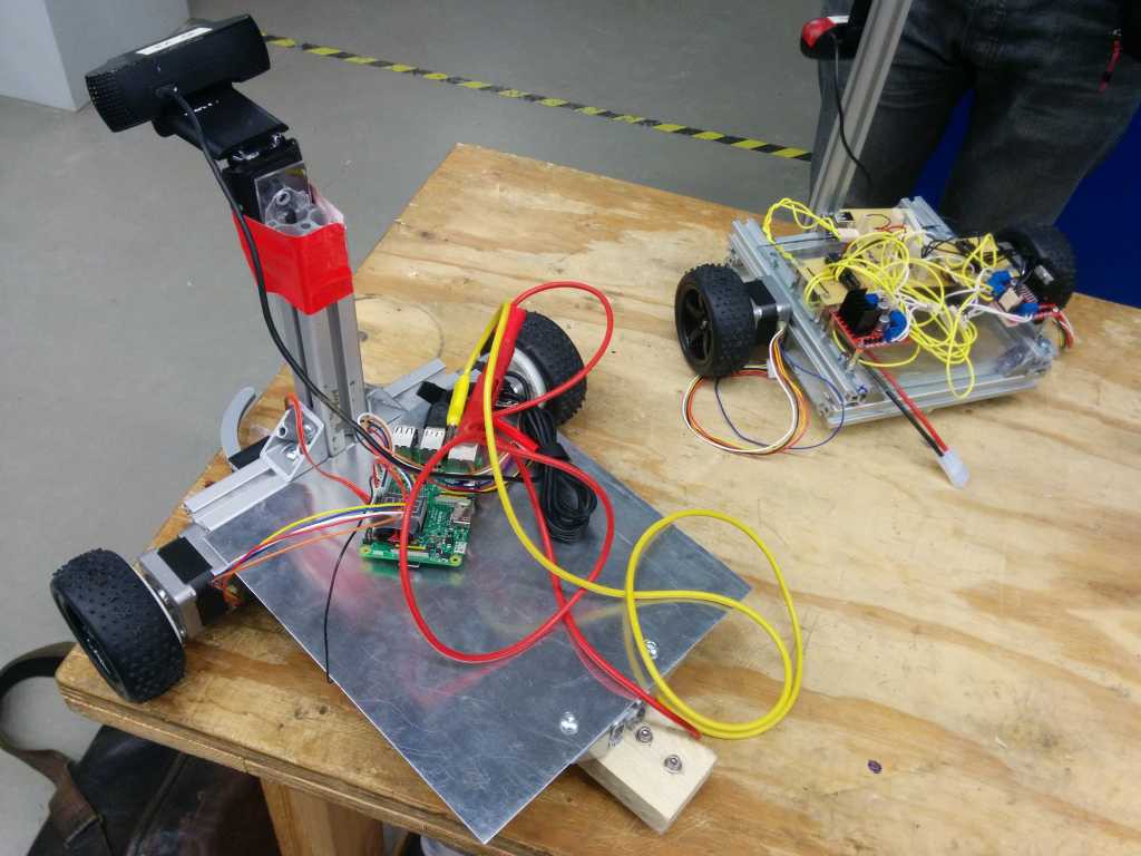 Einstiegsroboter von oben